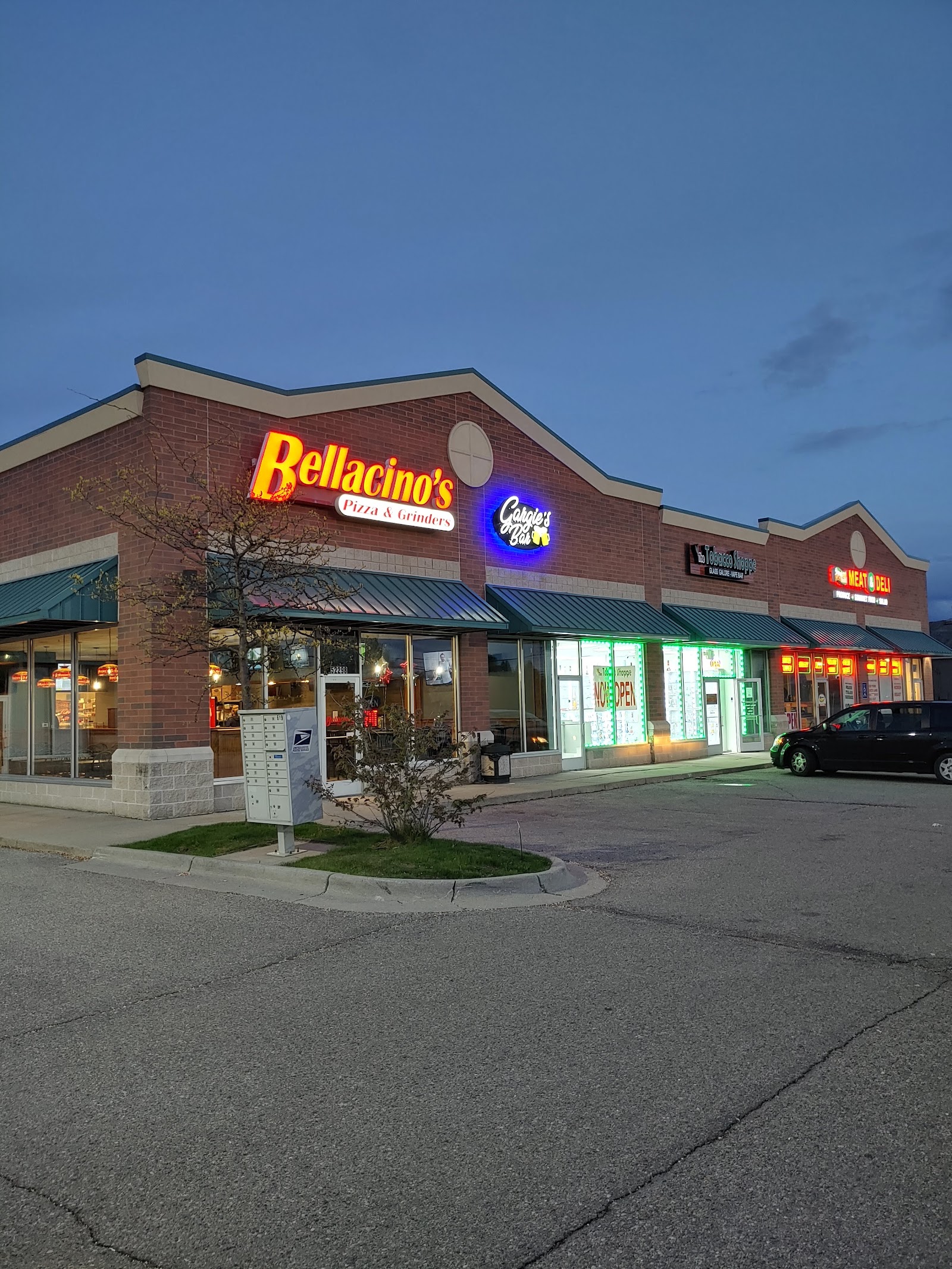 Bellacino’s Pizza and Grinders Inside Gargies Bar in Chesterfield